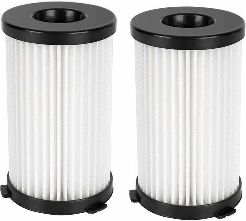 HEPA-Filter 2 Stück, für VA20 Staubsauger, Weiß/Schwarz HEPA-Filter Staubsaugerfilter