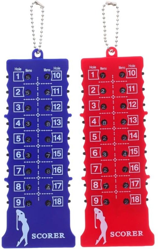 Zweiteiliger Punktezähler, 18-Loch-Punktezähler, Schlagzähler, Zubehör für Trainings- und Wettkampf-Anzeigetafeln