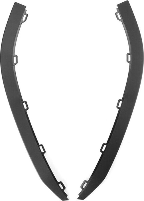 Tlily - 1 Paar Auto-FrontstoßStangenlippe, Unterer Spoiler, Volantverkleidung für Golf MK7 2015-2017, 5GG8059039B9, 5GG8...