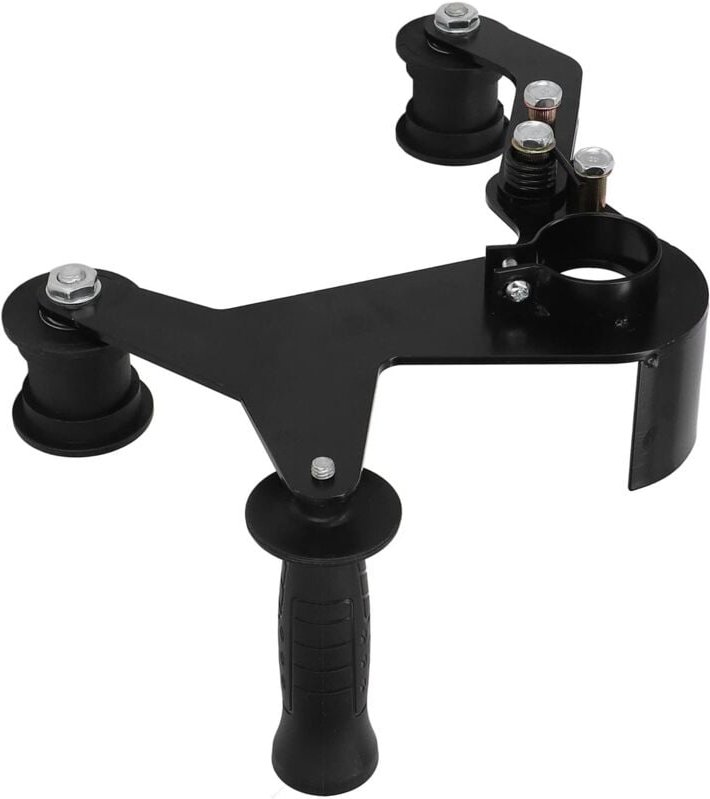 Bandschleiferadapter für Winkelschleifer, Bandschleiferzubehör, Schleifbandadapter für Rohre (14 mm), Schleifmaschine/Sc...