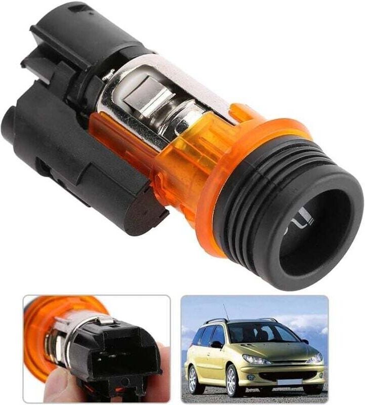 KZQ - Zigarettenanzünder, 822754 12V Zigarettenanzünderbuchse für 206 308 406 607 1007