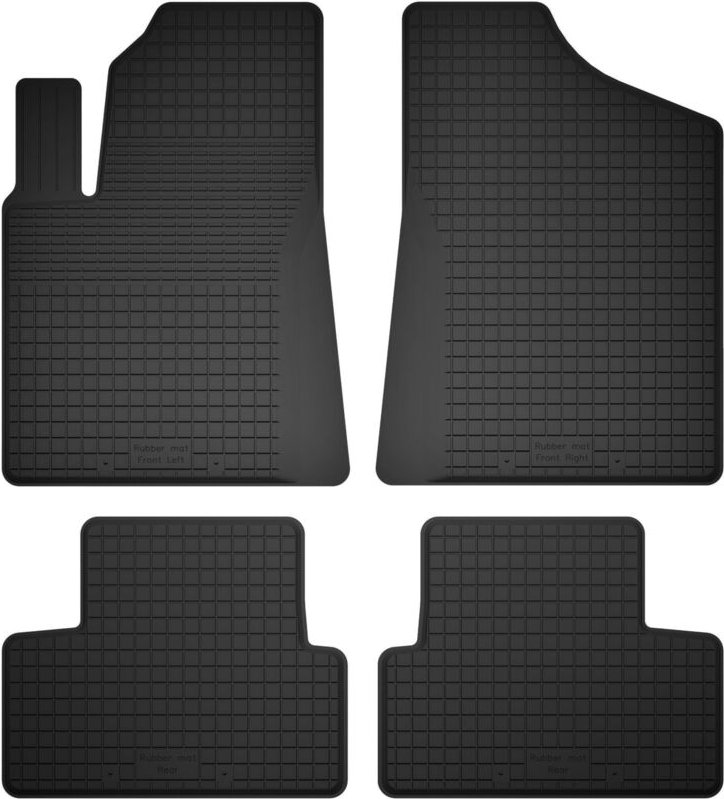 Gummi-Automatten, 4er-Set, Universalmodell: FIAT Coupe (1993-2000)