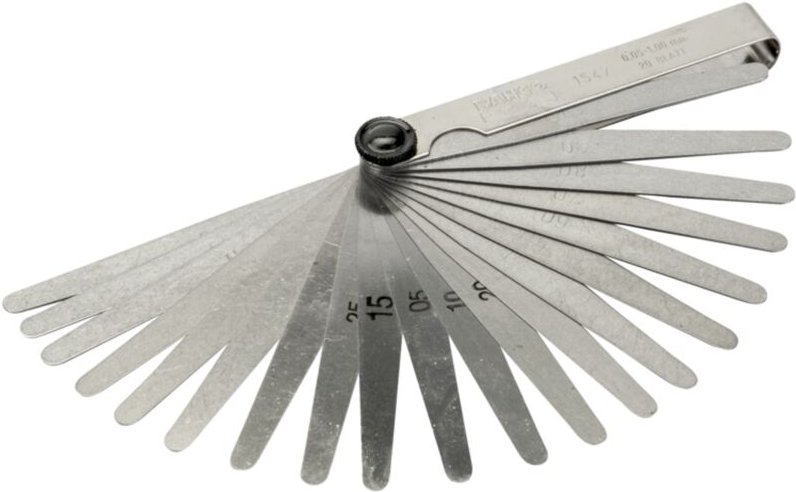 Bahco Profi-Fühlerlehre mit 20 Klingen, 100 mm