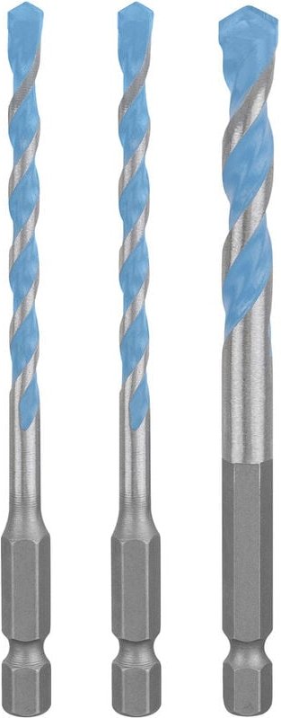 Bosch - Accessories expert MultiConstruction HEX-9 2608900584 Mehrzweckbohrer-Set 3teilig 5 mm, 6 mm,