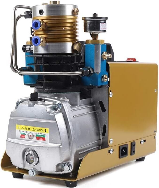 Hochdruckluftpumpe, 2800rpm Tauchkompressor, Automatischer Luftkompressor, 30 Mpa Hochdruckluftpumpe, für Feuerwehr und ...