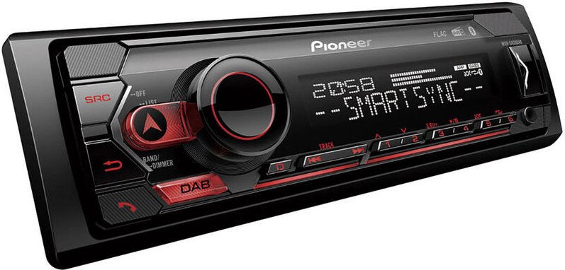 Pioneer MVH-S420DAB Autoradio DAB+ Tuner, Bluetooth®-Freisprecheinrichtung, AppRadio