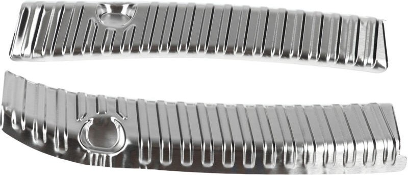 Einstiegsleistenschutz für den Innenraum des Kofferraums, hochfester Heckstoßstangenschutz, rostfrei, 2-teilig, kratzfes...