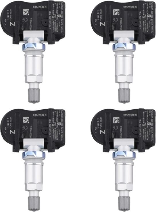 Tlily - 4Pcs Auto tpms Sensor 40700-3JA0A für Q50 Q60 Reifendruck Überwachung System
