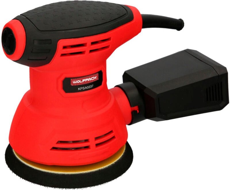Lijadora Wolfpack Orbital 240 Watt. Disco ø 125 mm.