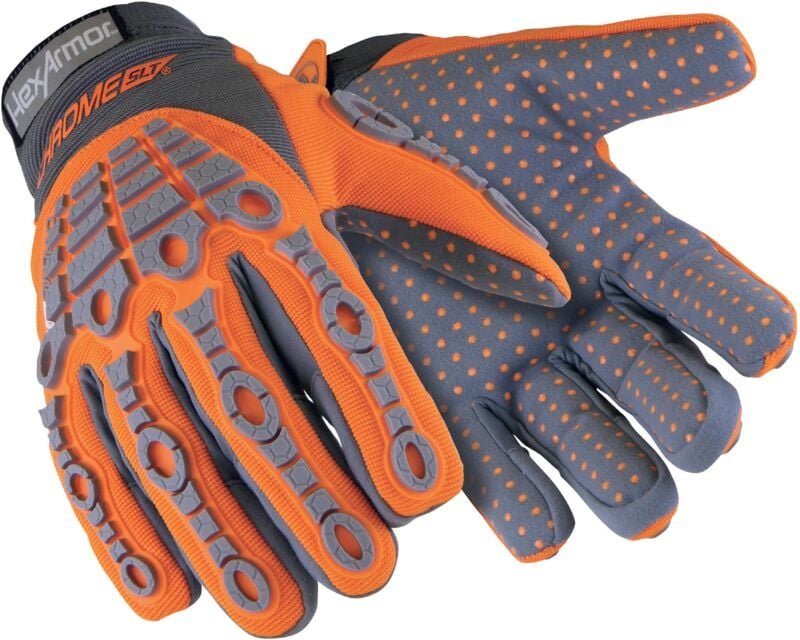 HexArmor Schutzhandschuh Chrome SLT™ 4070 orange Gr. 7
