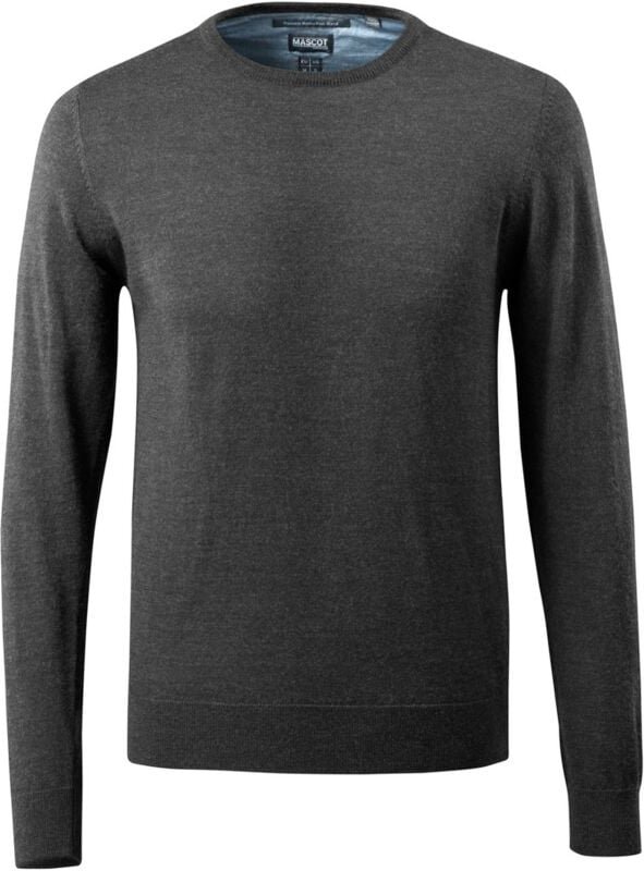 Mascot Strickpullover FRONTLINE runder Halsausschnitt Herren 50636 Gr. XL dunkelanthrazit/hellgrau-meliert