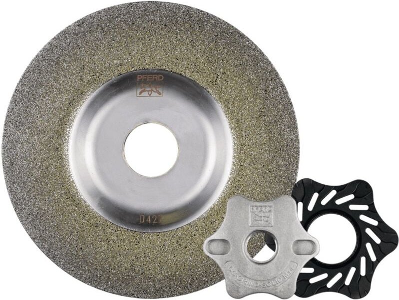 PFERD TOOLS CC-GRIND SOLID DIAMOND 115x22,23 mm D852 (sehr grob) zum Bearbeiten harter Werkstoffe