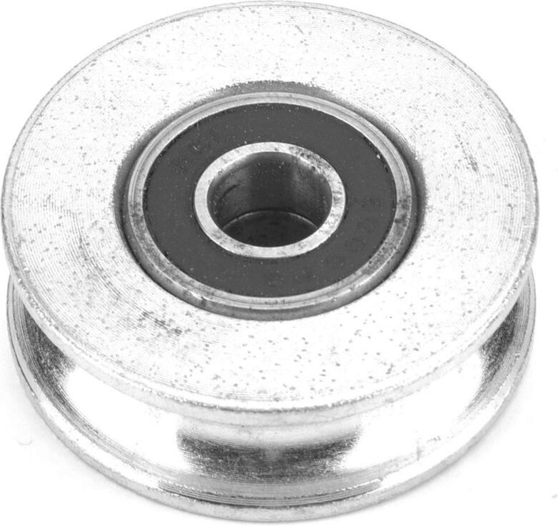 Eosnow Hochfeste Lagerrad-Drahtseil-Hebeführung für Flaschenzug (48 mm)