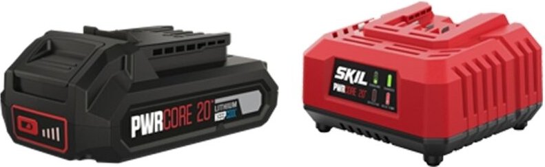 SKIL 3110 AA 20V 2,5Ah Akku-Set + 20V 2,4A Standard-Ladegerät