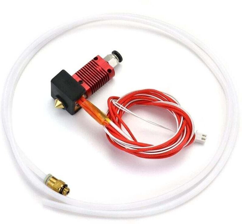 Vormontiertes HotEnd-Extruder-Kit-Upgrade 24V 40W MK8, kompatibel mit dem Ender-3 / Ender 3 V2 / Ender 3 Pro 3D-Drucker