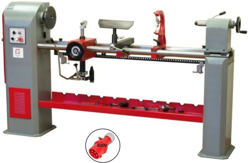 Drechselbank mit Kopiervorrichtung dbk1300400v Holzmann