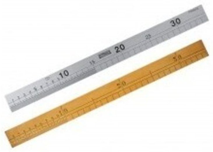 Aluminium-Zimmermann-Maßstab 350 mm 1910860 - Outifrance