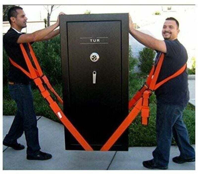 Hebe- und Transportgurte zum Transportieren von Gegenständen, schweren Lasten ohne Rückenschmerzen, Schultergurte und Au...