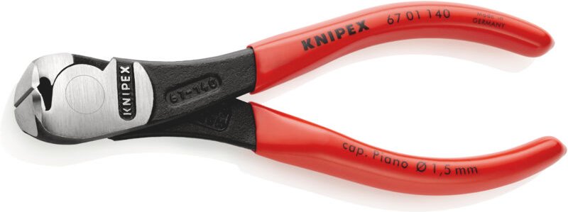 67 01 140 Werkstatt Kraft-Vornschneider mit Facette 140 mm - Knipex