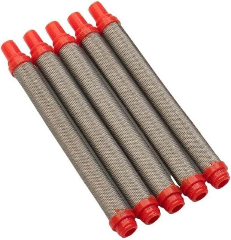 5er-Packung 200-Mesh-Edelstahl-Airless-Farbfilter für Wagner Airless-Farbpistolen