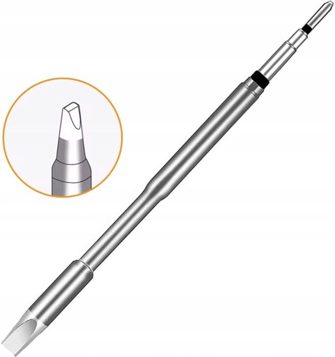 Rosfix Lötspitze C245-D – Kompatibel mit JBC, AIXUN, SUGON, YIHUA, BAKON Präzises Löten Hitzebeständiges Metall Ersatzsp...