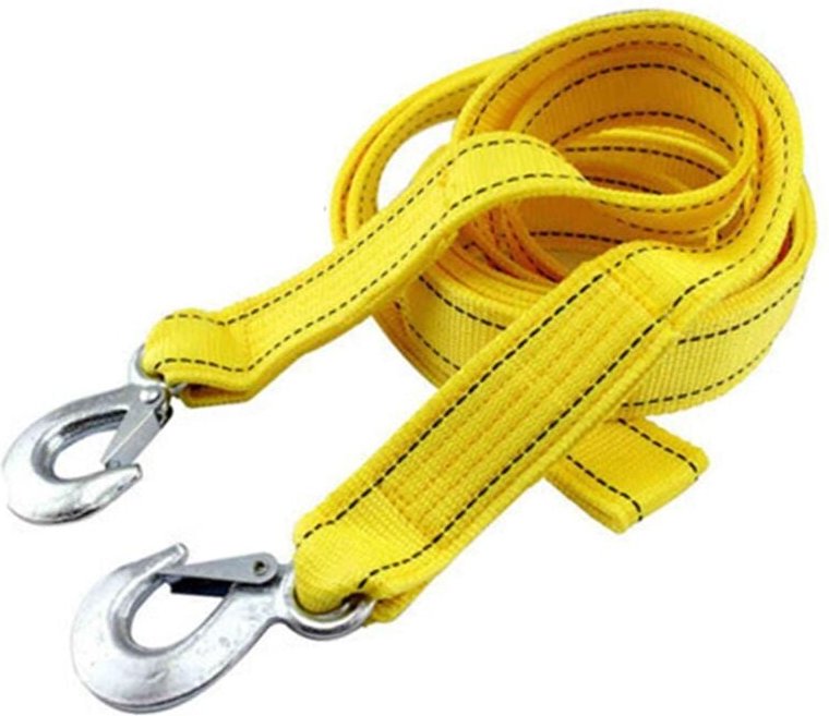 Xiuganpo Abschleppgurt mit Schnellverschluss und Verschlussmechanismus, 5 Tonnen Traglast, Nylonmaterial für vielseitige...