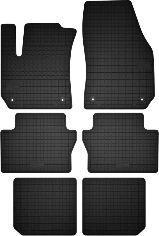 Gummimatten 3-reihig, für 7 Personen: Opel Zafira B Minivan (Modelljahre 2005 bis 2011)