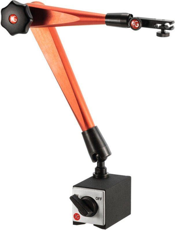 Hörger&gässler - hg Mechanisches Magnet-Messstativ, Ausladung: 420 mm