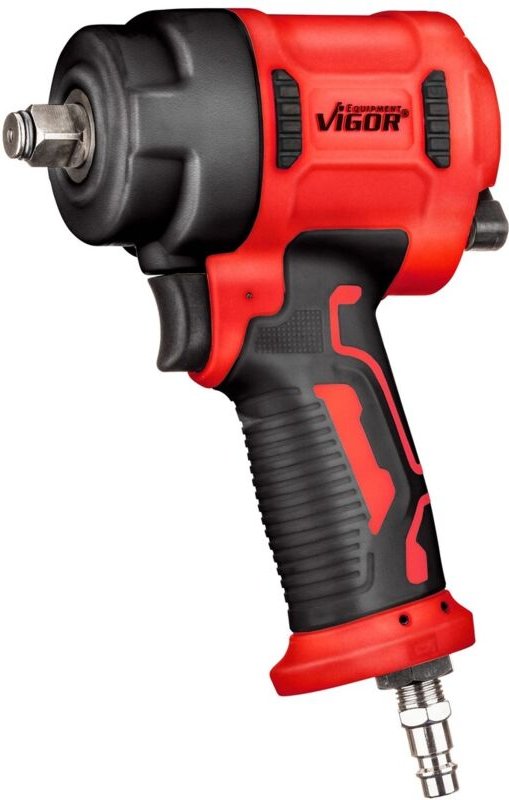 Schlagschrauber, Mini, Lösemoment maximal: 1200 Nm, Vierkant massiv 12,5 mm (1/2), Jumbo Hammer-Schlagwerk - Vigor