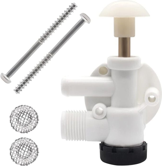 Tlily - FüR Sealand rv Wasserventil-Baugruppe, AnhäNger-Toiletten-Reparatursatz, EcoVac Vacuflush PedalspüLtoiletten 385...