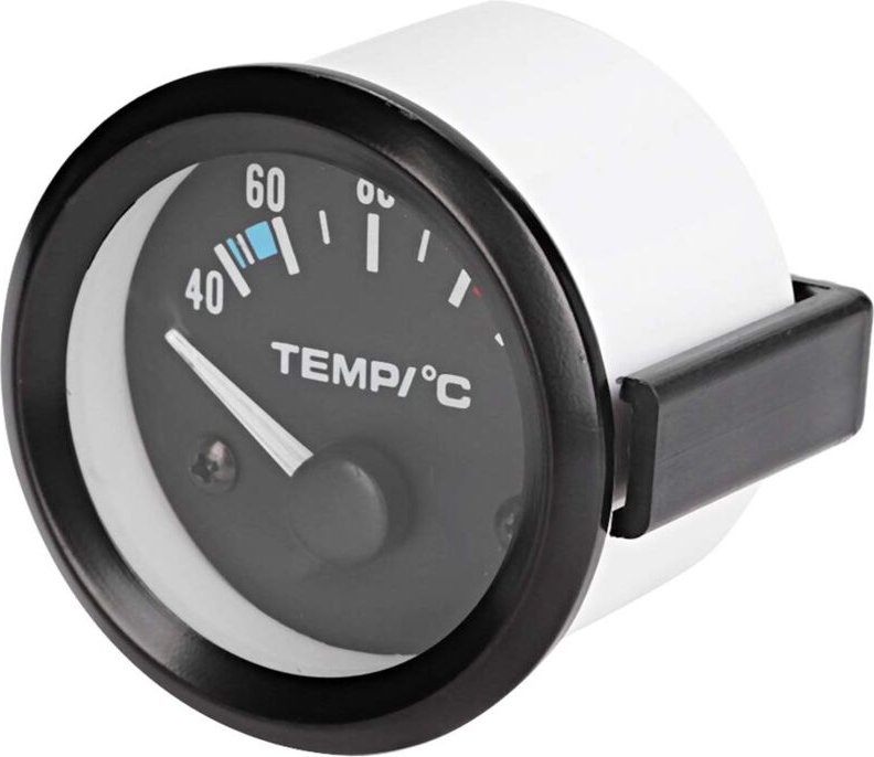 Ej.life - led Digital Wassertemperaturanzeige, 2 Zoll 52 mm Universal Instrument Tool Passend für pkw