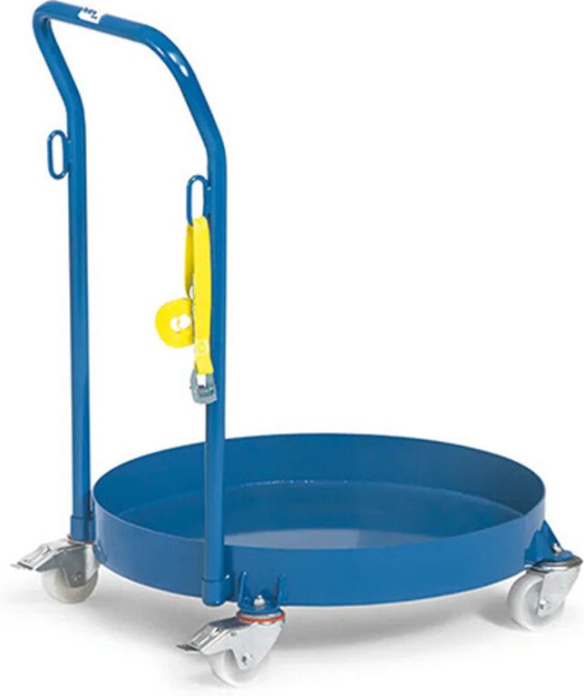 Fassroller mit Schiebestütze – 200 Liter - 13610