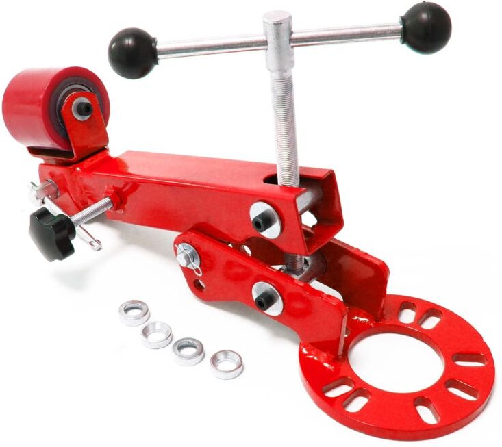 XPOtool PKW Bördelrolle Fender Roller STANDARD Bördelgerät für Kotflügel 180° schwenkbar