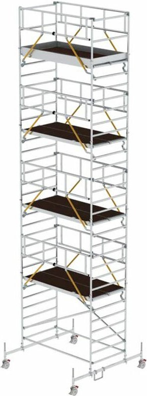 MUNK Rollgerüst SG mit Doppelplattform 1,35x2,45m Plattform 10,58m AH