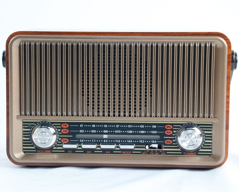 Tragbares Multiband-Radio FMAM, manuelles tragbares FM-Bluetooth-Plug-in-Radio