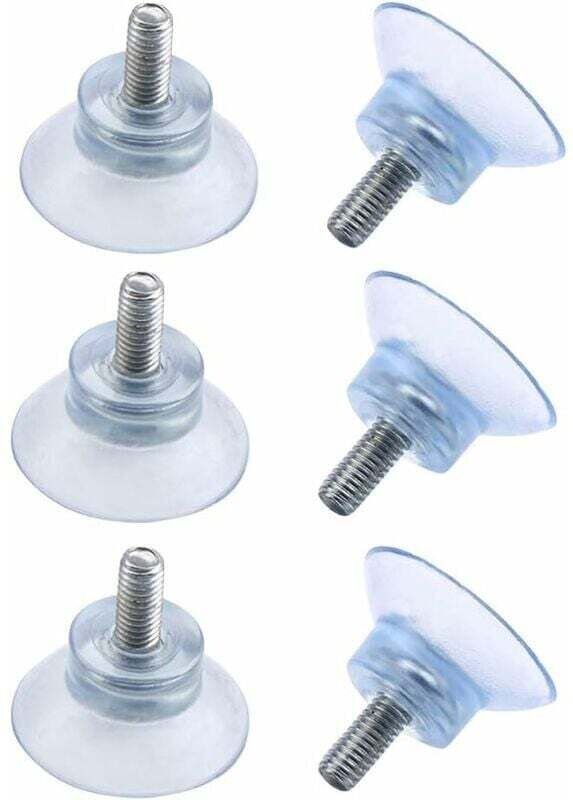 Saugnäpfe ø 30 mm mit M6x8mm Gewinde, 6Stk - Aiperq