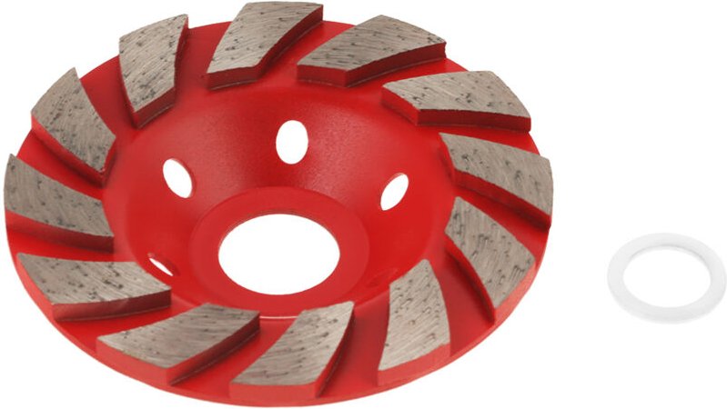 Eosnow - Verschleißfestigkeit Hochfestes Schleifrad Tasse, Diamantbecherrad, Granitbeton für Keramikpoliersegmentierung ...