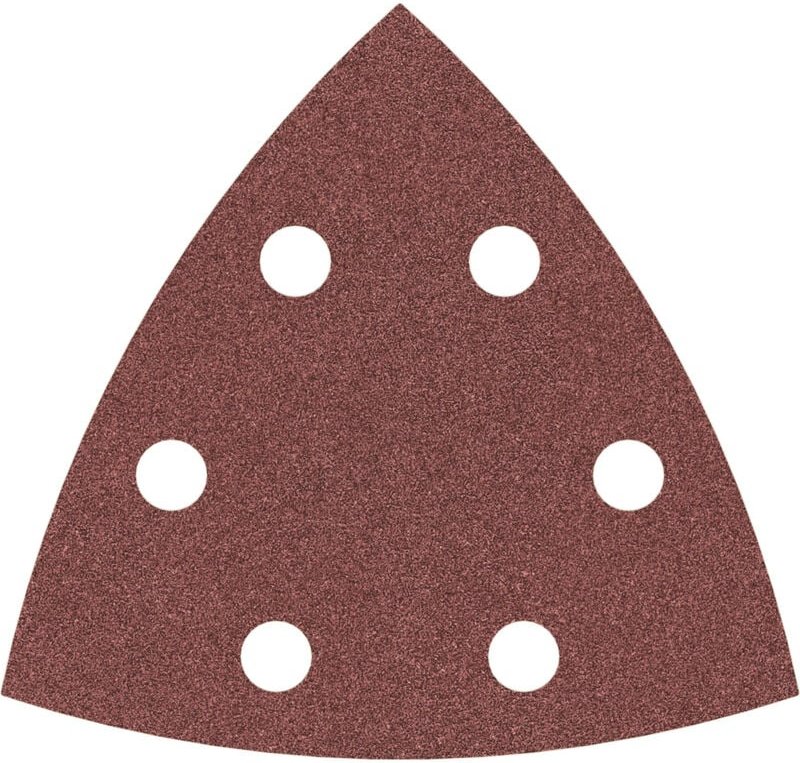 Accessories 2608621687 Deltaschleifpapier Körnung (num) 120 (l x b) 93 mm x 93 mm 5 St. - Bosch