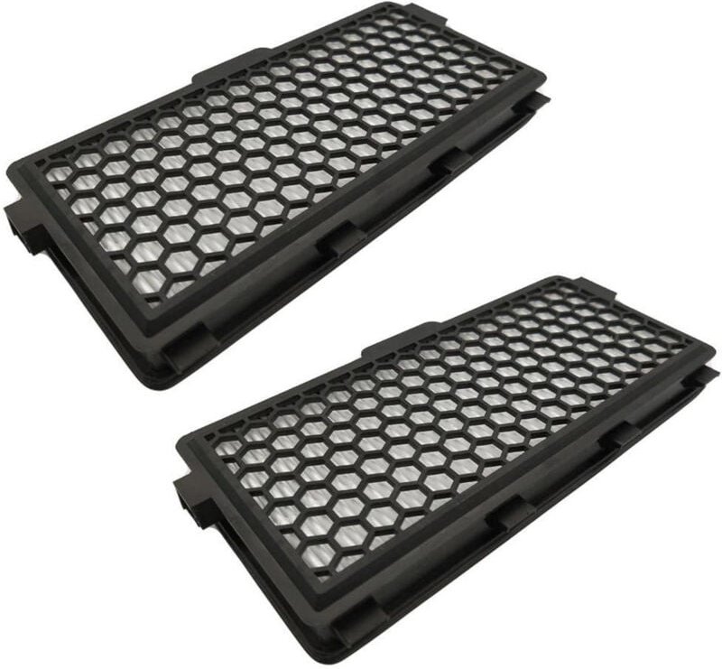 2x Trade-Shop HEPA-Filter für Miele Cat & Dog 5000, Clean Team Plus, DELPHI, DIVDNI, Green Magic, HYGIENIC POWER, INDIGO...
