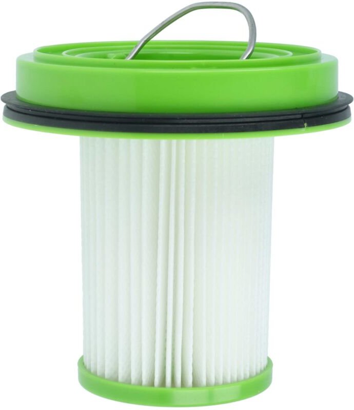 vhbw Staubsaugerfilter kompatibel mit Greenworks GD24SVK4S Staubsauger - HEPA Filter Grün Weiß