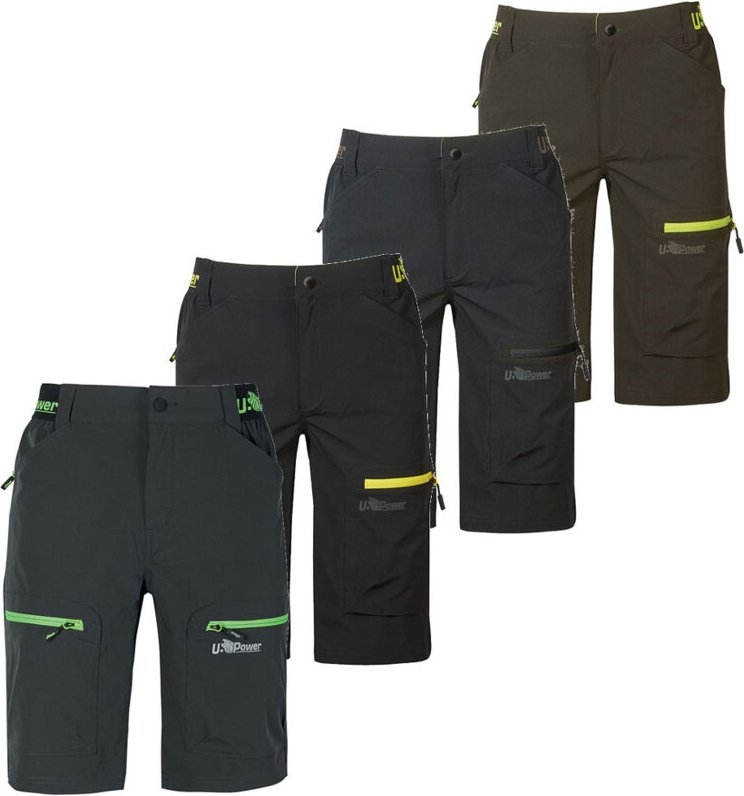 Arbeits-Bermuda ARES - Grau Asphalt M - FR (42) - EU (48)