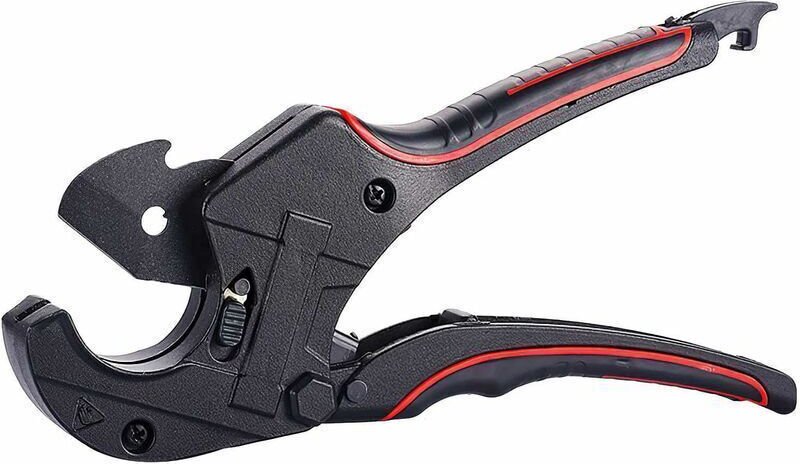 63-mm-PVC-Rohrschneider, Rohrschneiderzange, PVC-Rohrschneider, Rohrreparaturwerkzeug, zum Schneiden von PVC-, CPVC-, PE...