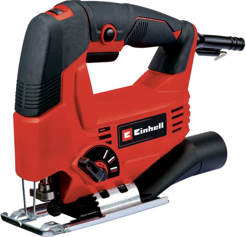 Einhell Stichsäge TC-JS 80/1 (550 W, Hubzahl 1000-3000 min-1, Drehzahlelektronik, 4-stufiger Pendelhub, Staubabsaugung, ...