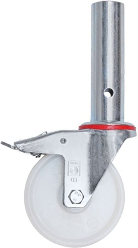 Hymer Einzelteil Gerüst Lenkrolle ohne Spindel