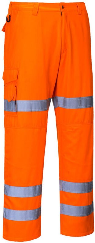 Hi-vis Kampfhose 3-Band-Design Farbe: Orange Größe XXL - Portwest