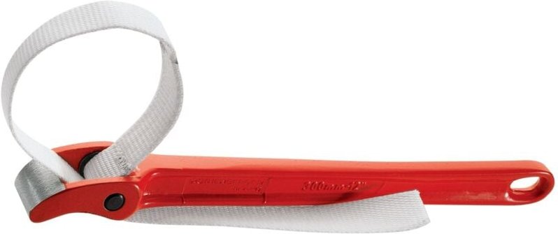 Rothenberger - Gurtrohr-/Armaturenzange L.300mm Rohr-D.max.220mm f.Gurt-L.940mm Band-B.28mm
