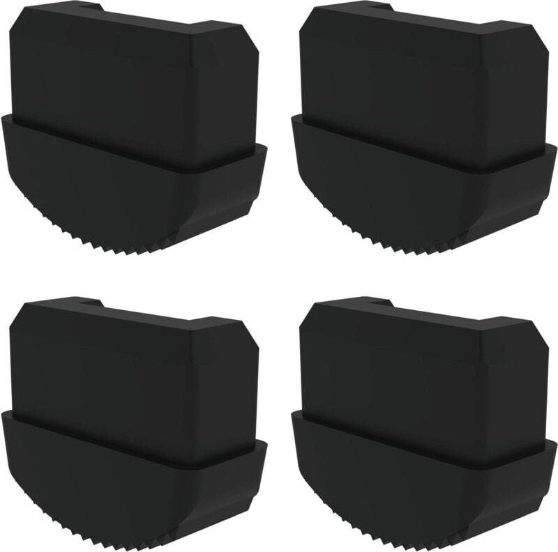 Munk - Günzburger Steigtechnik 4x Innenschuh für Podesttreppe für Holmmaß 57 x 25 mm elektrisch ableitfähig - 019247