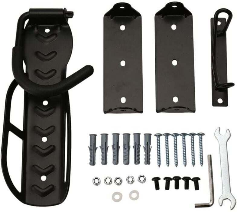 Schwenkbarer Fahrradständer zur Wandmontage für die Garage, vertikale Aufbewahrung, platzsparend