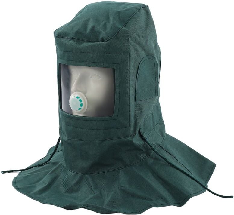 Ej.Life Sandstrahl-Haubenkappe, Schalkappe, Sandstrahler-Maske, Schal, Sandstrahler-Schutzausrüstung, Maske, Anti-Staub-...