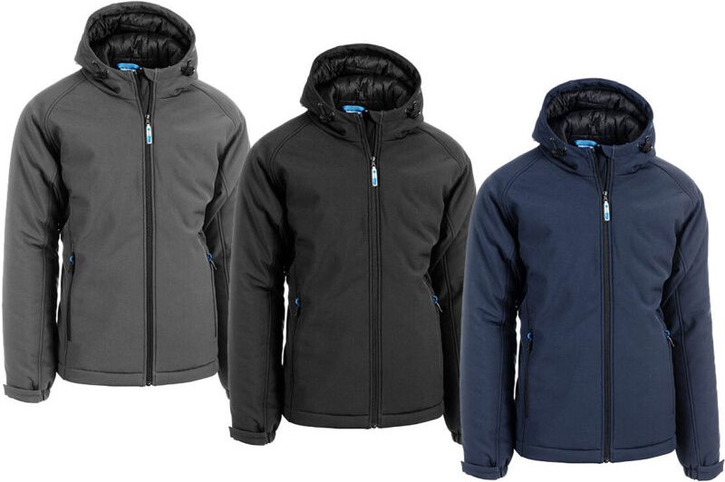 Wattierte Sottozero Snow 71000 Softshelljacke - XXL - Blau